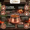 "CopperGarden®" Kupferkessel 3 Liter | Handverzinnt Produktbild-Vorschau 5