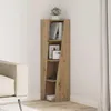vidaXL Eckschrank Artisan-Eiche 27,5x27x102cm Holzwerkstoff Produktbild-Vorschau 2