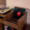 sweeek - Zweifarbiger Vintage Schallplattenschrank mit Produktbild-Vorschau 7