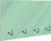 Wallario Schlüsselbrett aus Glas, Motiv: Pastellgrün, 30 x Produktbild-Vorschau 1