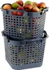 GreenLife Uni-Korb 25 kg 10 Stück grau drehstapelbar Produktbild-Vorschau 6