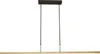 masterlight Pendelleuchte Real 3-flammig Aluminium Gold Produktbild-Vorschau 1