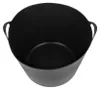 Seau Strend Pro Flexi, noir, de chantier, avec poignees, Voir les images du produit 2
