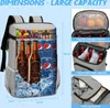 JANSBEN Kühltasche 28L Picknickrucksack Flaschenöffner Produktbild-Vorschau 3