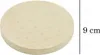 Sottobicchiere in faggio 9 cm rotondo Anteprima dell’immagine prodotto 2