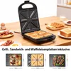 Taylor Swoden 3-in-1-Sandwichmaker, Waffeleisen Backblech Produktbild-Vorschau 5