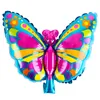 Folienballon Tier, Schmetterling bunt ca. 75*48 cm Produktbild-Vorschau 1