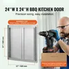 Drzwiczki dostępu do grilla - 610 x 610 mm - podwójne Podgląd zdjęcia produktu 2
