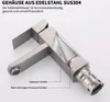2pcs Wasserhahn Bad Badarmatur für Warm und Kaltwasser Produktbild-Vorschau 3
