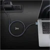 USB-C auf Magnetisches 3 Kabel – 2m 140W Schnellladen – Produktbild-Vorschau 2