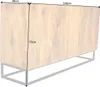 riess-ambiente Sideboard SCORPION 140cm braun massives Produktbild-Vorschau 13
