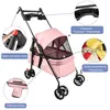 Hundebuggy Hundewagen mit Meshfenster, Klappbar mit 2 Produktbild-Vorschau 7