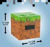 A Minecraft-themed alarm clock is shown against a light blue background with pixelated graphics. Náhľad obrázku produktu