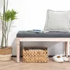 Aufbewahrungskorb TONOA 3er Set natur - stapelbar Produktbild-Vorschau 4