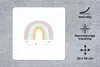 MuchoWow® Mauspad Mousepad Regenbogen - Herzen - Mädchen - Produktbild-Vorschau 2
