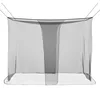Mosquito Net pro postel 156 síť Černá 220 x 150 x 180 cm Náhled obrázku produktu 5