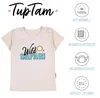 TupTam Baby Jungen Kurzarm T-Shirt mit Aufdruck Unifarben Produktbild-Vorschau 2