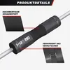 GORILLA SPORTS® Langhantel Polster Schwarz – 45x9,5cm Produktbild-Vorschau 3