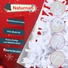 XINZI 240cm Künstlicher Weihnachtsbaum Weiß PVC – Schwer Produktbild-Vorschau 4