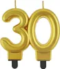 Sviečka na torte k 30. narodeninám, číslo "30" Náhľad obrázku produktu 1