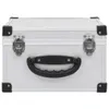 vidaXL Coffret CD pour 40 CD Aluminium ABS Argenté Voir les images du produit 3