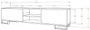 Fernsehschrank TV-Lowboard KING STEHEND Cashmere/Cashmere Produktbild-Vorschau 4