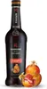 A bottle of Riemerschmid Bar-Sirup Granatapfel with pomegranates next to it. Produktbild-Vorschau