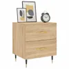 The Living Store Nachttische 2 Stk. Sonoma-Eiche 40x35x47,5 Produktbild-Vorschau 3