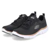 Skechers Flex Appeal 4.0 sportlicher Schnürer Schwarz Produktbild-Vorschau 76