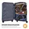 Koffer Trolley Reisekoffer Suitcase, Rollkoffer Handgepäck Produktbild-Vorschau 6