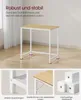 VASAGLE Schreibtisch Computertisc 80x50x76cm schmaler Produktbild-Vorschau 5