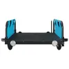 vidaXL Rimorchio per bicicletta blu Tessuto Oxford e ferro Anteprima dell’immagine prodotto 5