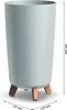 Prosperplast s.r.o. GRACIA TUBUS SLIM 23,9 cm, gris Voir les images du produit 4