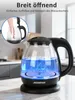 Aigostar - 1L Glas-Wasserkocher: 2200W Mini-Wasserkocher Produktbild-Vorschau 4