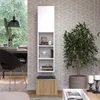 Universalschrank Vicco Wido Weiß/Sonoma 30.2 x 120 cm mit Produktbild-Vorschau 7