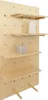 Wandpaneel HWC-P24, Wanddekoration Wandregal Steckboard Produktbild-Vorschau 7