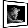 MuchoWow® Gerahmtes Poster Löwe - Wildtiere - Gras - Produktbild-Vorschau 1