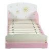 Kinderbett Weiß-Rosa mit Sonne-Stern-Nachbildung, Produktbild-Vorschau 1