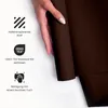 Estika Rollo ohne Bohren - 110 x 220 cm - Dunkelbraun - Produktbild-Vorschau 5