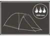 2-Personen-Zelt TRIP 275x150x105 cm – Leichtes Campingzelt Produktbild-Vorschau 6