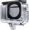 A clear, studio shot of a waterproof case for a camera. Produktbild-Vorschau