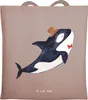 Mr. & Mrs. Panda Shopping Tasche Orca Zylinder - Braun Produktbild-Vorschau 1