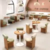 Interior of a modern coffee shop with tables and chairs. Produktbild-Vorschau