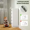 Mobiletto contenitore HOMCOM con 5 cassetti, mobiletto Anteprima dell’immagine prodotto 5