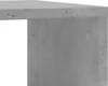 vidaXL Beistelltisch mit Rollen Betongrau 50x30x55 cm Produktbild-Vorschau 9