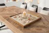 riess-ambiente Massives Tablett MAKASSAR 50cm braun honey Produktbild-Vorschau 9