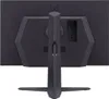The back of a black computer monitor on a white background. Podgląd zdjęcia produktu