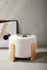 Pouf Coffey, poggiapiedi Ø52,5cm marrone. Anteprima dell’immagine prodotto 5