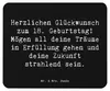 Mr. & Mrs. Panda Mousepad Spruch 18. Geburtstag Glückwunsch Produktbild-Vorschau 1