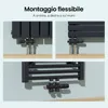 S'AFIELINA Set multiblock per raccordo radiatore, antracite Anteprima dell’immagine prodotto 6